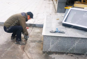 道閘安全島施工 道閘安全島施工